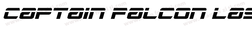 Captain Falcon Laser字体转换